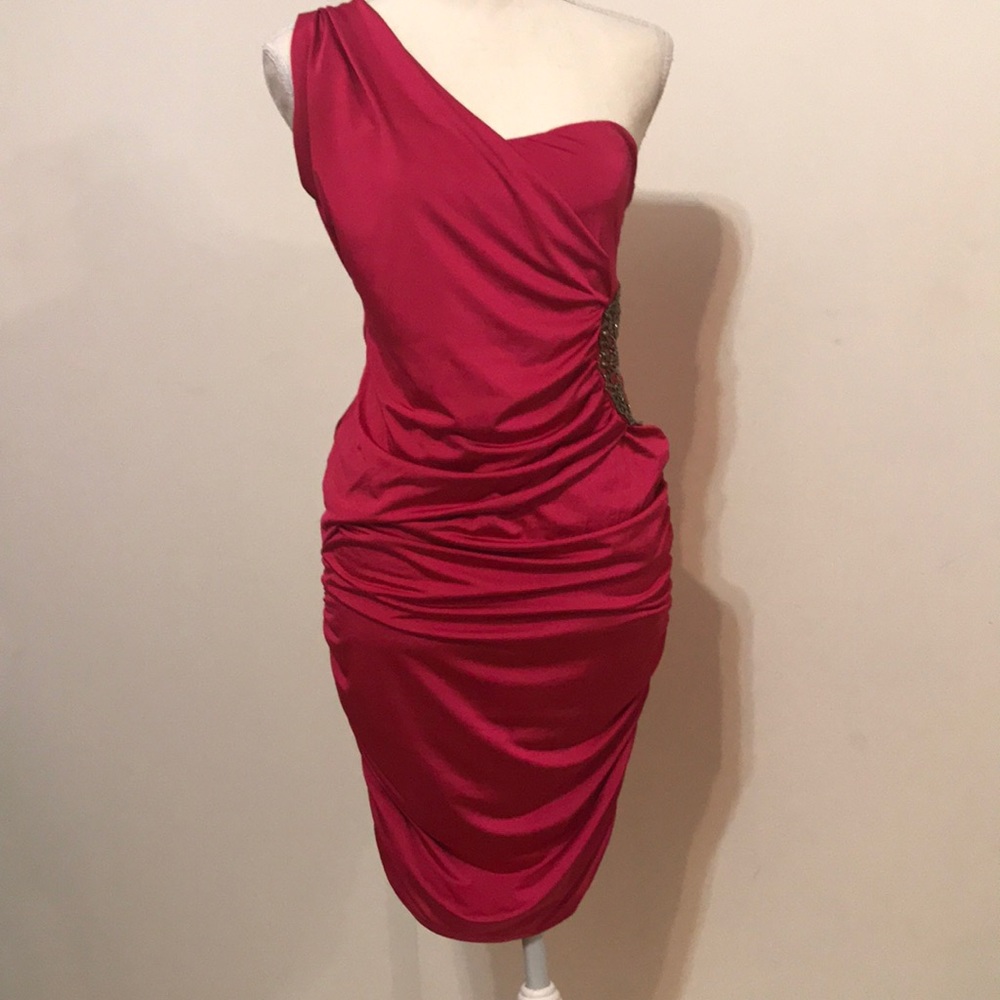 Sabora one shoulder dress